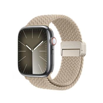 Dux Ducis Mixture Pro Apple Watch 38/40/41mm szövet szíj, bézs kép