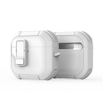 Dux Ducis PECP AirPods 4 műanyag/szilikon tok, fehér kép