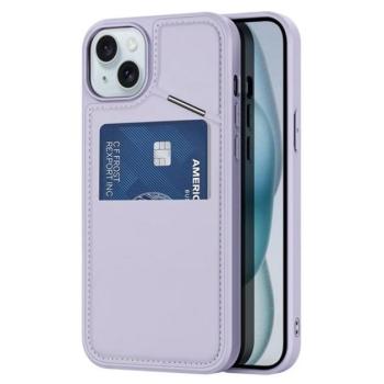 DUX DUCIS RAFI II MAG szilikon telefonvédő (kitámasztó, kártyazseb, RFID, MagSafe) LILA Apple iPhone 15 kép