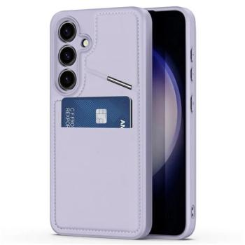 DUX DUCIS RAFI II MAG szilikon telefonvédő (kitámasztó, kártyazseb, RFID, MagSafe) LILA Samsung Galaxy S24 Plus (SM-S926) kép