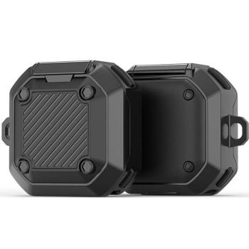 Dux Ducis Secg Samsung Galaxy Buds Live/Buds PRO/Buds2/Buds2 Pro tok karabinerrel, fekete kép