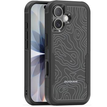 Dux Ducis SHLD Apple iPhone 17 hátlap tok megerősített szélekkel, kameravédelemmel, fekete kép