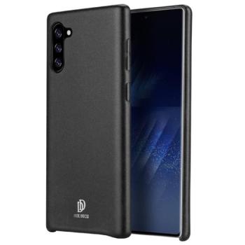 DUX DUCIS SKIN LITE műanyag telefonvédő (bőr hatású) FEKETE Samsung Galaxy Note 10 (SM-N970F) kép