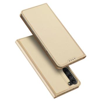 Dux Ducis Skin Pro Case Samsung Galaxy S23+ Flip Card Wallet Stand arany kép