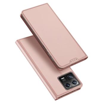 Dux Ducis Skin Pro Case Xiaomi 13 Flip kártya pénztárca Stand Pink kép