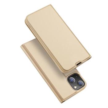 DUX DUCIS SKIN PRO flipes kihajtható tok iPhone 13 Mini Golden kép