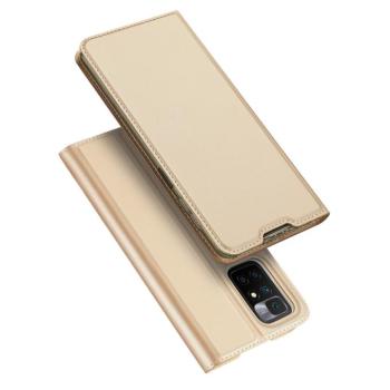 DUX DUCIS SKIN PRO flipes kihajtható tok Xiaomi Redmi 10 Golden kép