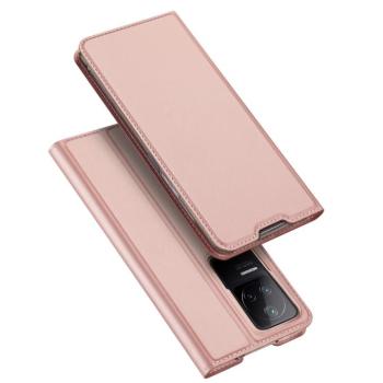 Dux Ducis Skin Pro Holster Cover Flip Cover Flip Cover a Xiaomi Poco F4 5G rózsaszín kép