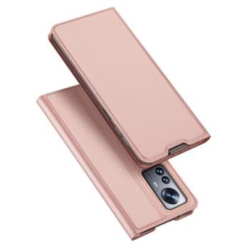 Dux Ducis Skin Pro Holster tok Flip tok Flip tok Xiaomi 12 Pro rózsaszín kép