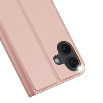 Dux Ducis Skin Pro könyvtok iPhone 16 Plus - rózsaszín kép