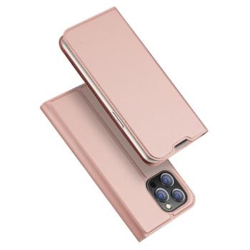 Dux Ducis Skin Pro pisztolytáska tok flip tok iPhone 14 Pro rózsaszín kép