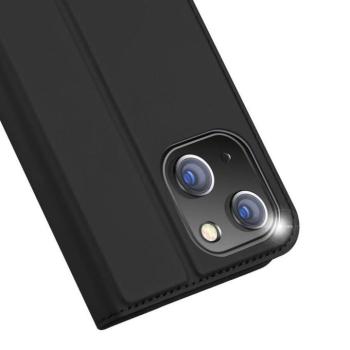 DUX DUCIS Skin Pro - Sima bőr tok Apple iPhone 15 fekete kép