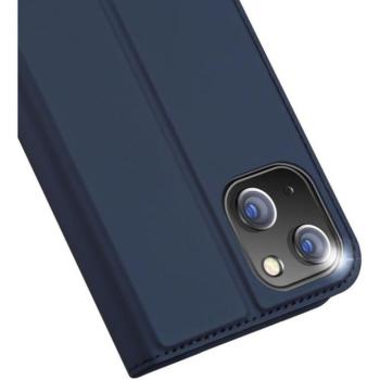 DUX DUCIS Skin Pro - Sima bőr tok Apple iPhone 15 Plus kék kép