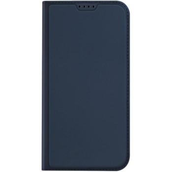 DUX DUCIS Skin Pro - Sima bőr tok Apple iPhone 15 Pro kék kép