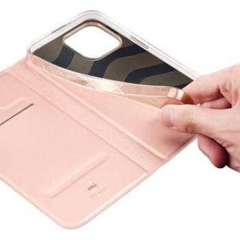DUX DUCIS Skin Pro - Sima bőr tok Apple iPhone 15 Pro Max rózsaszínű kép
