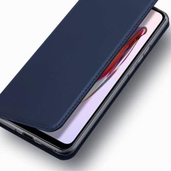 DUX DUCIS Skin Pro - Sima bőr tok Redmi 12C kék kép