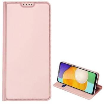 DUX DUCIS SKIN PRO tok álló, bőr hatású (FLIP, oldalra nyíló, bankkártya tartó, asztali tartó funkció) RÓZSASZÍN Samsung Galaxy A14 5G (SM-A146), Samsung Galaxy A14 4G (SM-A145) kép