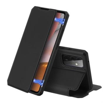 DUX DUCIS Skin X Bookcase kihajtható tok Samsung Galaxy A72 4G fekete kép