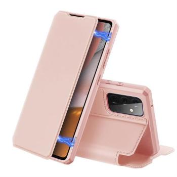 DUX DUCIS Skin X Bookcase kihajtható tok Samsung Galaxy A72 4G rózsaszín kép