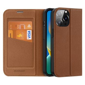 Dux Ducis Skin X2 tok iPhone 14 Pro Max tok mágneses patenttal, barna kép