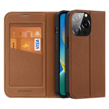 Dux Ducis Skin X2 tok iPhone 14 Pro tok mágneses patenttal barna kép