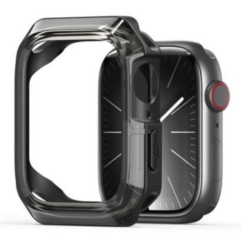 DUX DUCIS TAMO szilikon keret (BUMPER, ütésállóság) FEKETE Apple Watch Series 10 42mm kép