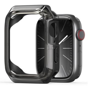 DUX DUCIS TAMO szilikon keret (BUMPER, ütésállóság) FEKETE Apple Watch Series 10 46mm kép