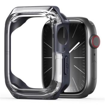 DUX DUCIS TAMO szilikon keret (BUMPER, ütésállóság) SÖTÉTKÉK Apple Watch Series 10 46mm kép