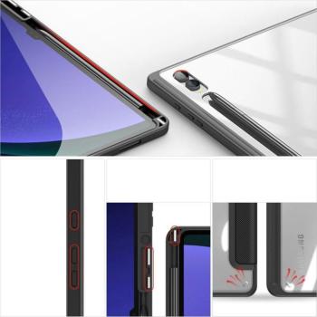 Dux Ducis Toby könyvtok ceruzatartóval Samsung Galaxy Tab S8 Ultra/S9 Ultra/S10 Ultra - fekete kép