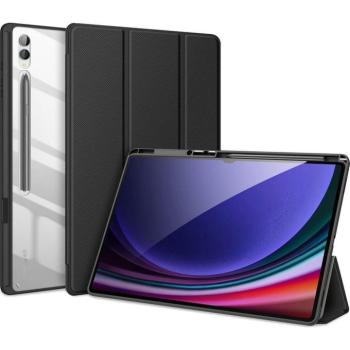 Dux Ducis Toby Samsung Tab S10 Ultra/S9 Ultra/S8 Ultra kihajtható tok pencil tartóval, fekete kép