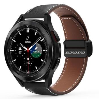 Dux Ducis YA 20mm bőr szíj, fekete kép