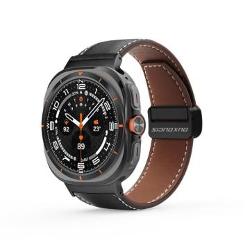 Dux Ducis YA 47mm bőr szíj, fekete kép