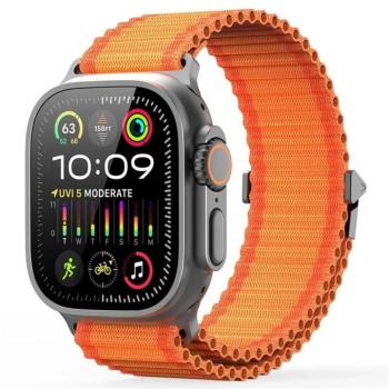 Dux Ducis YC nylon Apple Watch 38/40/41/42mm szíj, narancs kép