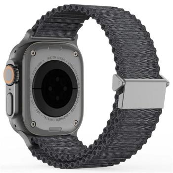 Dux Ducis YC nylon Apple Watch 38/40/41/42mm szíj, szürke kép