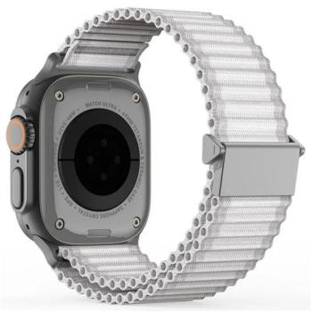 DUX DUCIS YC pótszíj (egyedi méret, kicsi, nylon, SPORT) FEHÉR Apple Watch Series 5 40mm, Watch Series 4 40mm, Watch Series 3 38mm kép