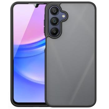 Dux Ducis YIND Samsung Galaxy A17 tok kameravédő peremmel, fekete kép