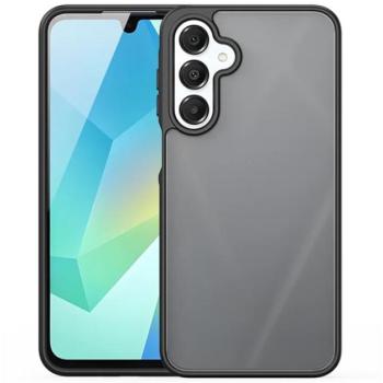 DUX DUCIS YIND szilikon telefonvédő (ütésállóság, kameravédő, matt) FEKETE Samsung Galaxy A16 5G (SM-A166), Galaxy A16 4G (SM-A165) kép