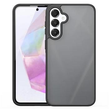 DUX DUCIS YIND szilikon telefonvédő (ütésállóság, kameravédő, matt) FEKETE Samsung Galaxy A56 5G (SM-A566), Galaxy A36 5G (SM-A366) kép