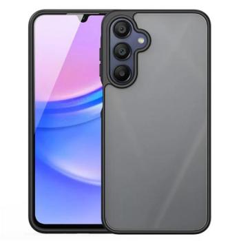 DUX DUCIS YIND szilikon telefonvédő (ütésállóság, kameravédő, matt, MagSafe) FEKETE Samsung Galaxy A17 5G (SM-A176) kép