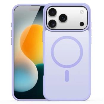 DUX DUCIS YIND szilikon telefonvédő (ütésállóság, kameravédő, matt, MagSafe) LILA Apple iPhone 17 Pro kép