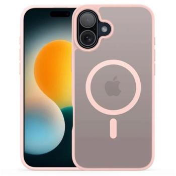 DUX DUCIS YIND szilikon telefonvédő (ütésállóság, kameravédő, matt, MagSafe) RÓZSASZÍN Apple iPhone 17 kép