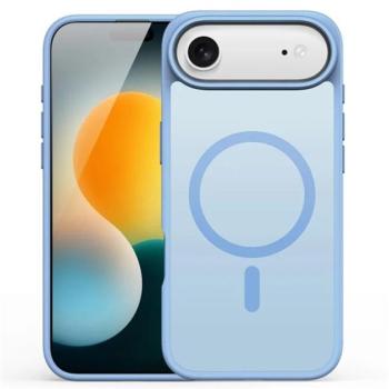 DUX DUCIS YIND szilikon telefonvédő (ütésállóság, kameravédő, matt, MagSafe) VILÁGOSKÉK Apple iPhone Air kép