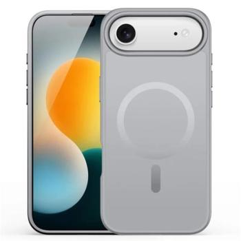 DUX DUCIS YIND szilikon telefonvédő (ütésállóság, kameravédő, matt, MagSafe) VILÁGOSSZÜRKE Apple iPhone 17 Air kép