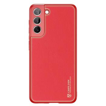 Dux Ducis Yolo elegáns tok ökológiai bőrből Samsung Galaxy S22 + (S22 Plus) piros színű készülékhez kép