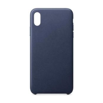 ECO bőr tok iPhone 12 Pro Max sötétkék kép