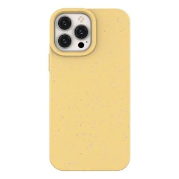 Eco Case tok iPhone 14 Plus szilikon lebomló tok sárga kép