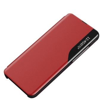 Eco Leather View Case könyvtok Xiaomi 11i/Xiaomi 11i HyperCharge/Xiaomi Redmi Note 11 Pro Plus 5G - piros kép