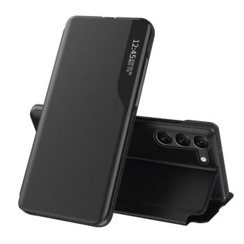 Eco Leather View Case tok Samsung Galaxy S23+ egy flip állvány fekete kép
