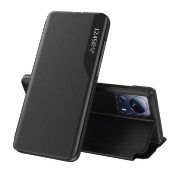 Eco Leather View Case tok XIAOMI 13 Lite egy flipes állvánnyal fekete kép