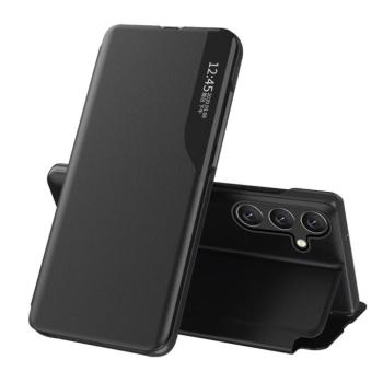 Eco Leather View kinyitható tok Samsung Galaxy S25 - fekete kép